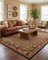 Savannah Sojourn Collection Area Rug -  Chobe Rectangle Light Brown  lifestyle 6