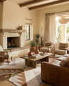 Desert Modern Eco Rug Series Collection Area Rug -  Zion Rectangle Ivory  lifestyle 19