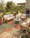 Urban Terrace Collection Area Rug -  Esplanade Rectangle Beige  lifestyle 56