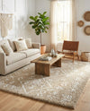 Casablanca Comfort Collection Area Rug - Sahara Rectangle Taupe  lifestyle 17