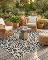 Savannah Escape Collection Area Rug -  Amazon (Light Gray) Square Light Gray  lifestyle 87