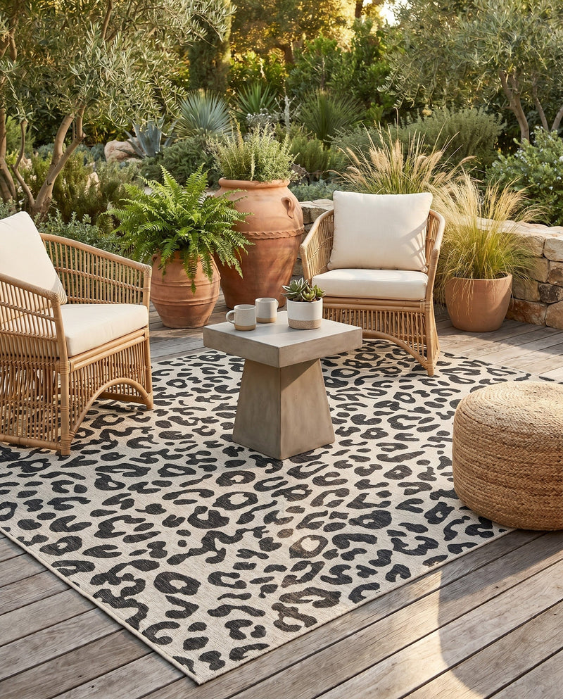 Savannah Escape Collection Area Rug -  Amazon (Light Gray) Square Light Gray  lifestyle 87