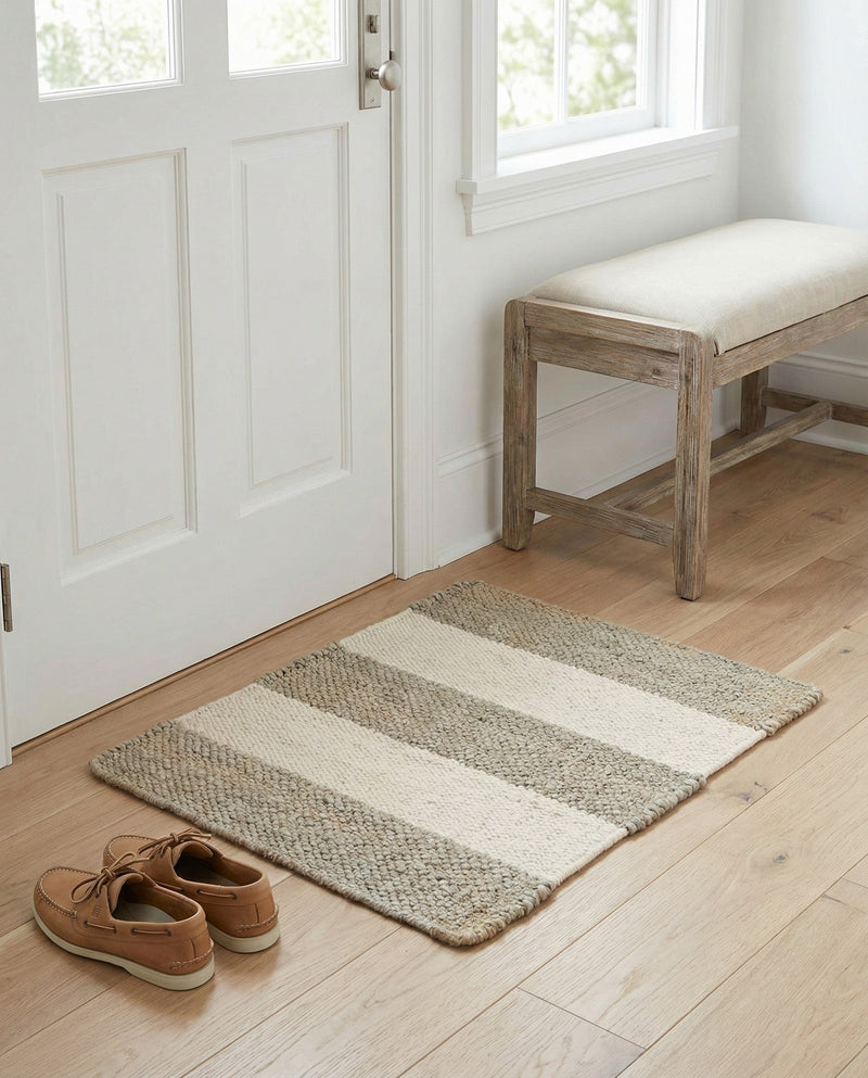Martha's Vineyard Blueprints Collection Area Rug - Edgartown Rectangle Gray  lifestyle 12
