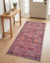 Zahara Oasis Collection Area Rug -  Tangier Runner Rust Red  lifestyle 77