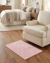 Trellis Mosaic Collection Area Rug -  Pergolatown (Light Pink) Rectangle Light Pink  lifestyle 7