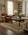 Jaipur Elegance Collection Area Rug -  Nahargarh (Green) Rectangle Green  lifestyle 7