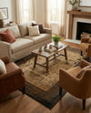 Bistro Lounge Collection Area Rug -  Affogato Rectangle Beige  lifestyle 24