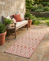 Urban Oasis Rugs Collection Area Rug -  Boulevard (Rust Red) Runner Rust Red  lifestyle 30