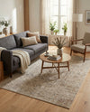 Coastal Manor Collection Area Rug -  Wavecrest Rectangle Beige  lifestyle 44