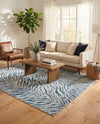 Bloomsbury Elegance Collection Area Rug -  Chelsea Rectangle Blue  lifestyle 62