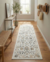 Adriana Terrace Collection Area Rug -  Positano (Ivory) Runner Ivory  lifestyle 65