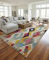 Sedona Vista Collection Area Rug -  Pricklypear Rectangle Multi  lifestyle 29