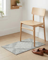 Seychelles Stripes Collection Area Rug - Mahe (Gray and Ivory) Rectangle Gray and Ivory  lifestyle 20