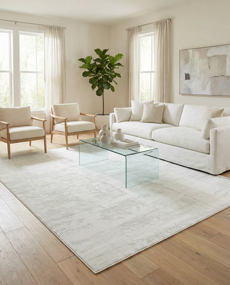 Bloomsbury Elegance Collection Area Rug -  Belgravia Rectangle Ivory  lifestyle 77