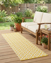 Urban Oasis Rugs Collection Area Rug -  Rooftop (Yellow Ivory) Runner Yellow Ivory  lifestyle 49