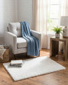 Alpine Plush Collection Area Rug -  Cortina (White) Rectangle White  lifestyle 11