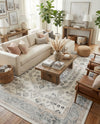 Adriana Terrace Collection Area Rug - Capri (Ivory) Rectangle Ivory  lifestyle 11