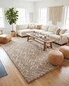 Casablanca Comfort Collection Area Rug -  Fez Rectangle Taupe  lifestyle 32