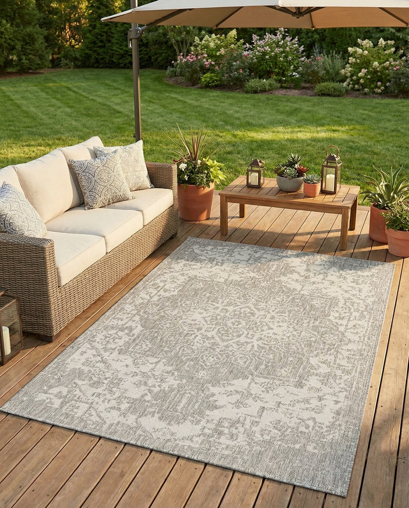 Urban Oasis Rugs Collection Area Rug -  Penthouse (Gray) Rectangle Gray  lifestyle 23