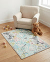 Wonder Tykes Collection Area Rug -  Splash Rectangle Multi  lifestyle 15