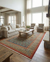 Ottoman Elegance Collection Area Rug -  Cappadocia Rectangle Navy Blue  lifestyle 66