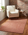 Highland Woven Jute Collection Area Rug - Glenmore (Rust Red) Rectangle Rust Red  lifestyle 15