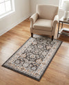 Savannah Elegance Collection Area Rug - Augusta (Fume Gray) Rectangle Fume Gray  lifestyle 7