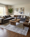 Seville Elegance Collection Area Rug -  Cadiz Rectangle Gray  lifestyle 17