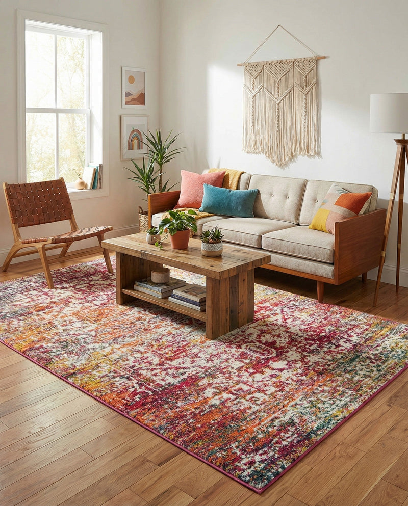 Georgetown Rugs Collection Area Rug - Dupont (Multi) Rectangle Multi  lifestyle 18