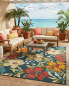 Seaside Haven Rugs Collection Area Rug -  Nautical Rectangle Multi  lifestyle 18