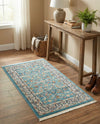 Persian Elegance Collection Area Rug -  Ardabil Rectangle Blue  lifestyle 39