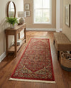Persian Elegance Collection Area Rug -  Khorasan Runner Red  lifestyle 50