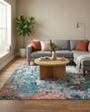 Dresden Elegance Collection Area Rug -  Seiffen Rectangle Multi  lifestyle 5