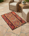 Safari Escape Rugs Collection Area Rug -  Kalahari Rectangle Multi  lifestyle 51