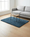 Alpine Plush Collection Area Rug - Verbier Rectangle Dblue  lifestyle 22