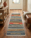 Zagros Oasis Collection Area Rug -  Lordegan Runner Blue  lifestyle 24