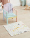 Wonder Tykes Collection Area Rug -  Abstracta Rectangle Ivory  lifestyle 8