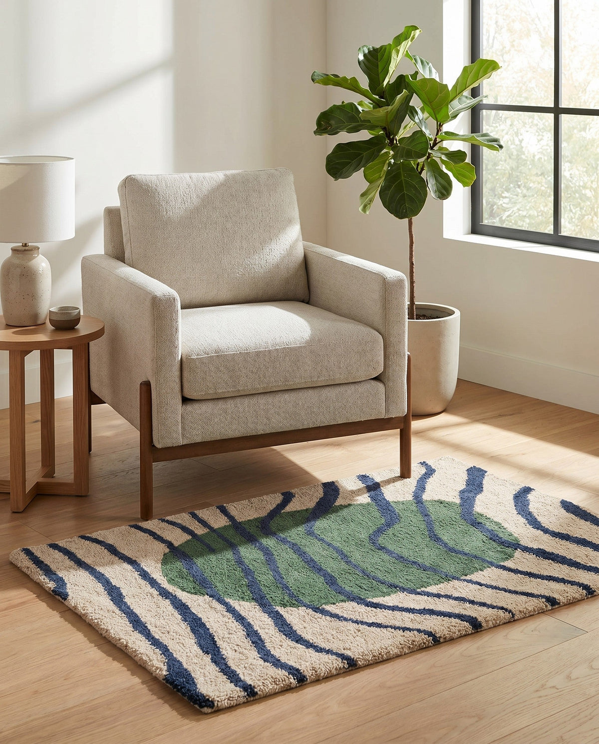 Briarwood Looms Collection Area Rug -  Redcliff (Multi) Rectangle Multi  lifestyle 3