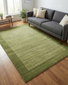 Studio Haven Collection Area Rug -  Conservatory (Light Green) Rectangle Light Green  lifestyle 25