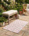 Savannah Escape Collection Area Rug -  Amazon (Pink Ivory) Rectangle Pink Ivory  lifestyle 12