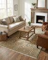 Ottoman Elegance Collection Area Rug -  Ephesus Rectangle Light Green  lifestyle 15