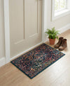 Brighton Terrace Collection Area Rug -  Saltdean Rectangle Navy Blue  lifestyle 43