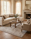 Metro Heights Collection Area Rug -  Astoria Rectangle Gray  lifestyle 13