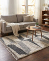Cozy Cove Shag Collection Area Rug -  Tidewater Rectangle Gray  lifestyle 19