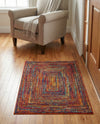 Caribbean Cove Collection Area Rug -  Martinique Rectangle Multi  lifestyle 7