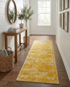 Dover Terrace Collection Area Rug -  Lagoon (Yellow) Runner Yellow  lifestyle 61