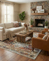 Savannah Soiree Collection Area Rug -  Everglade (Ivory) Rectangle Ivory  lifestyle 5