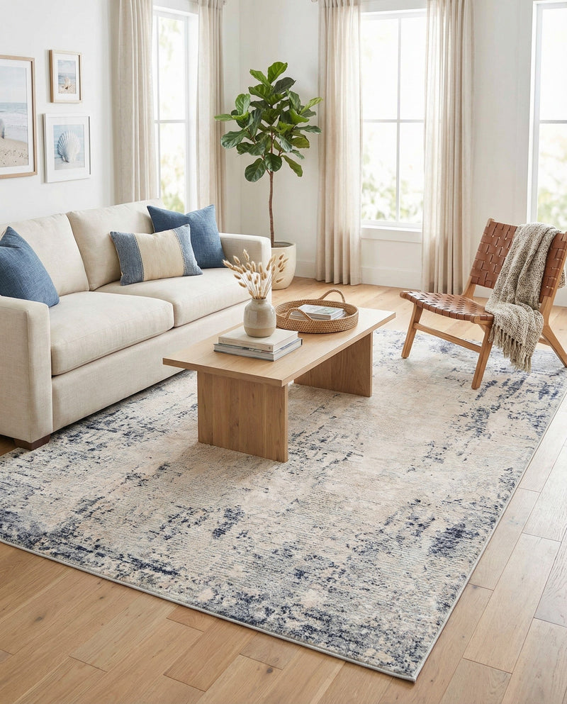 Aegean Elegance Collection Area Rug -  Ithaca Rectangle Bone  lifestyle 22