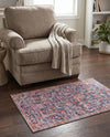 Zahara Oasis Collection Area Rug -  Nador Rectangle Navy Blue  lifestyle 19