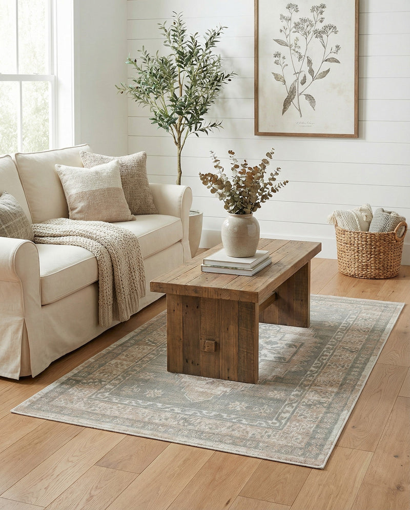 Savannah Series Collection Area Rug -  Augusta (Mink) Rectangle Mink  lifestyle 30